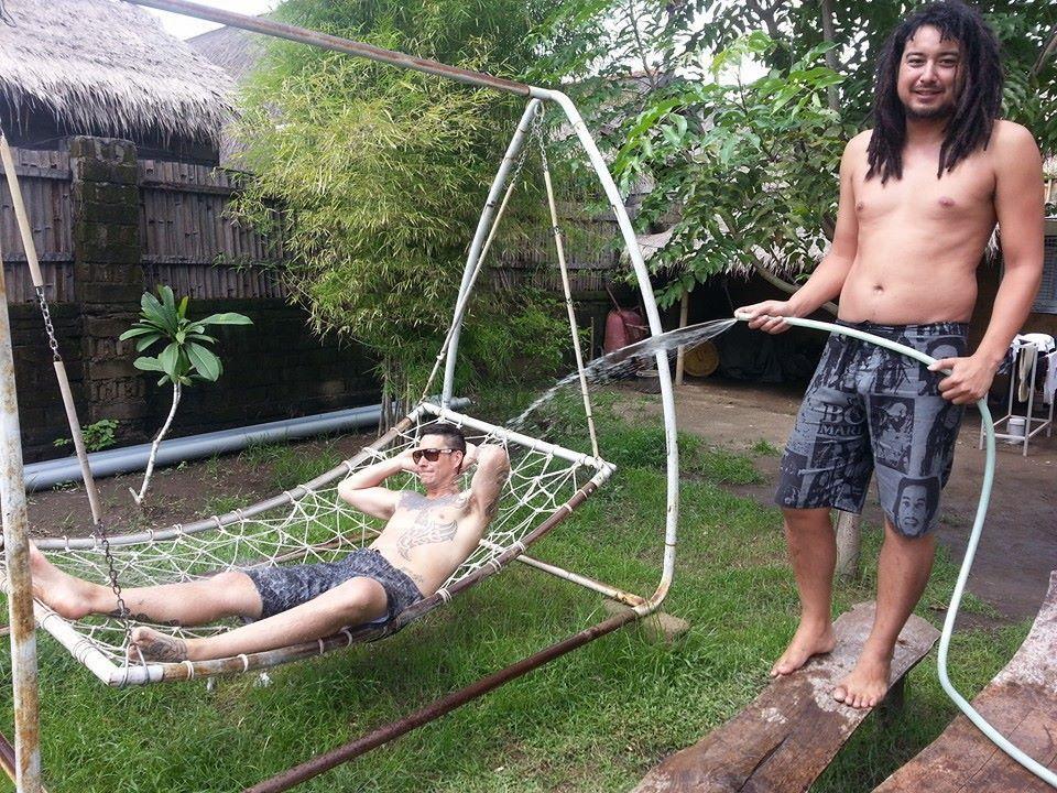 Baleku Homestay Trawangan 吉利特拉旺安 外观 照片