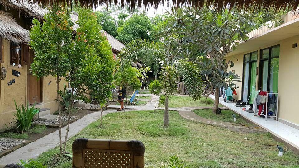Baleku Homestay Trawangan 吉利特拉旺安 外观 照片