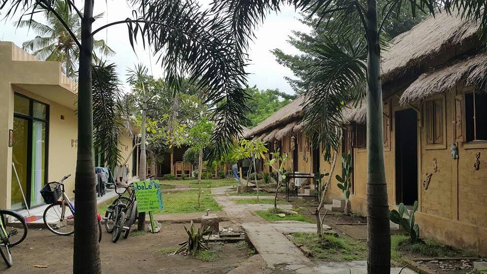 Baleku Homestay Trawangan 吉利特拉旺安 外观 照片